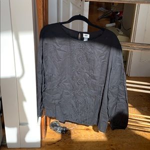 Black old navy blouse